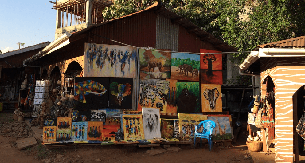 crafts and art market