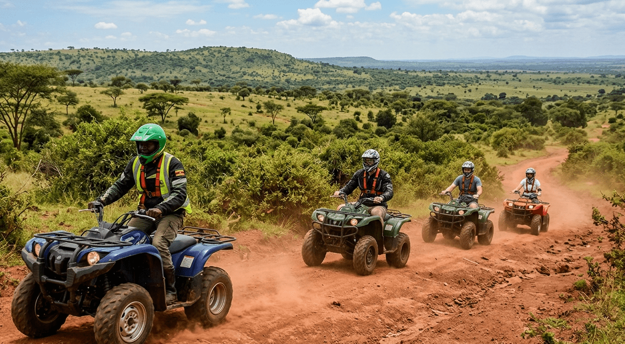 Quad biking adventure Uganda