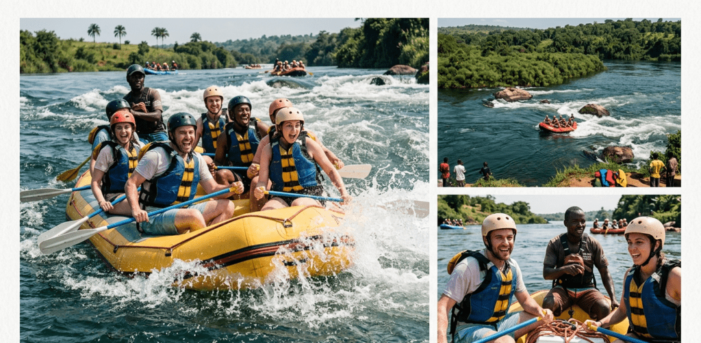 White Water Rafting Experience on the River Nile in Jinja