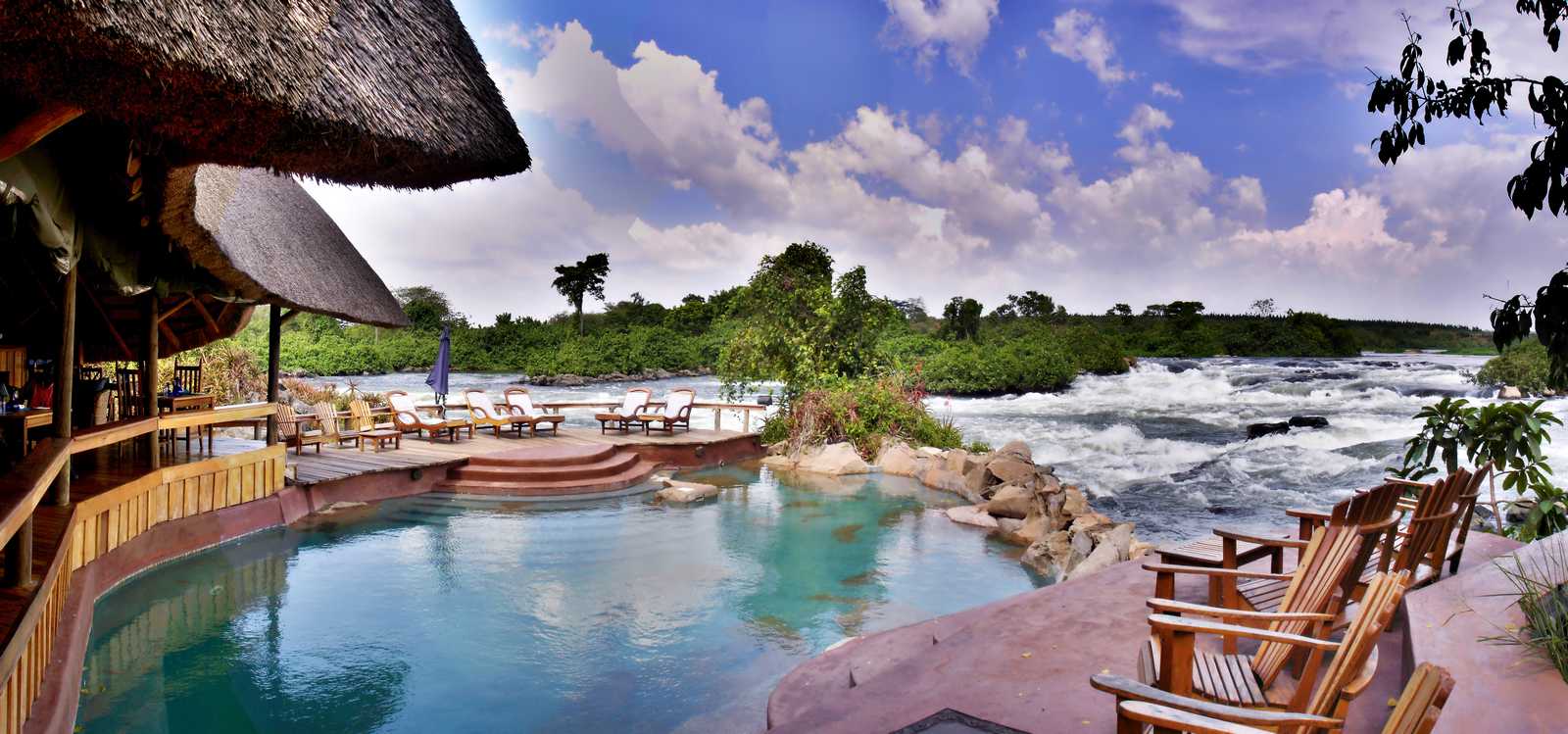 wildwater lodge in jinja at the nile