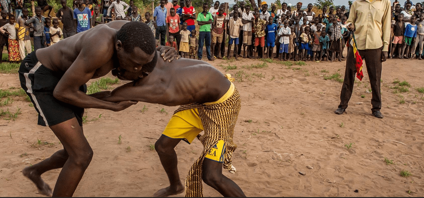 Traditional Sports in Burundi wrestling competition