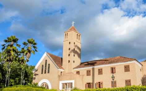 Spiritual Beliefs in Burundi historic Catholic church