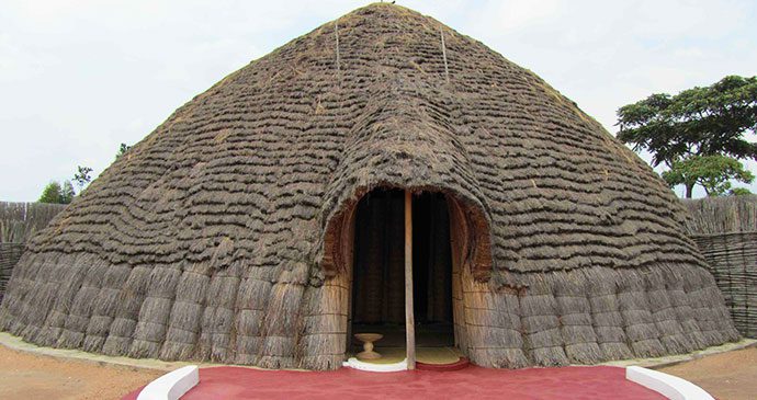 Rwanda-Burundi Cultural Triangle historic royal palace site in Nyanza