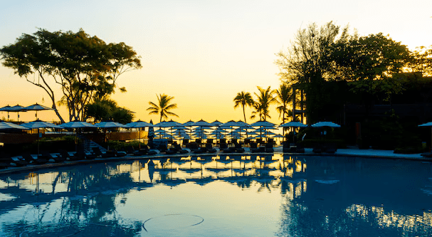 Luxury relaxation amenities available at Hotel Club Du Lac Tanganyika