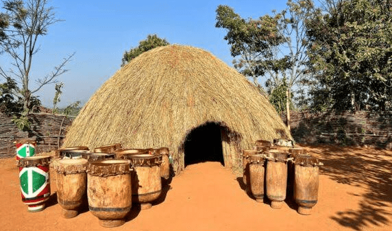 Traditional home during Burundi Village Homestays experience