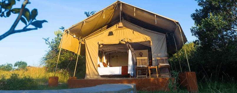 luxury camping options rwanda